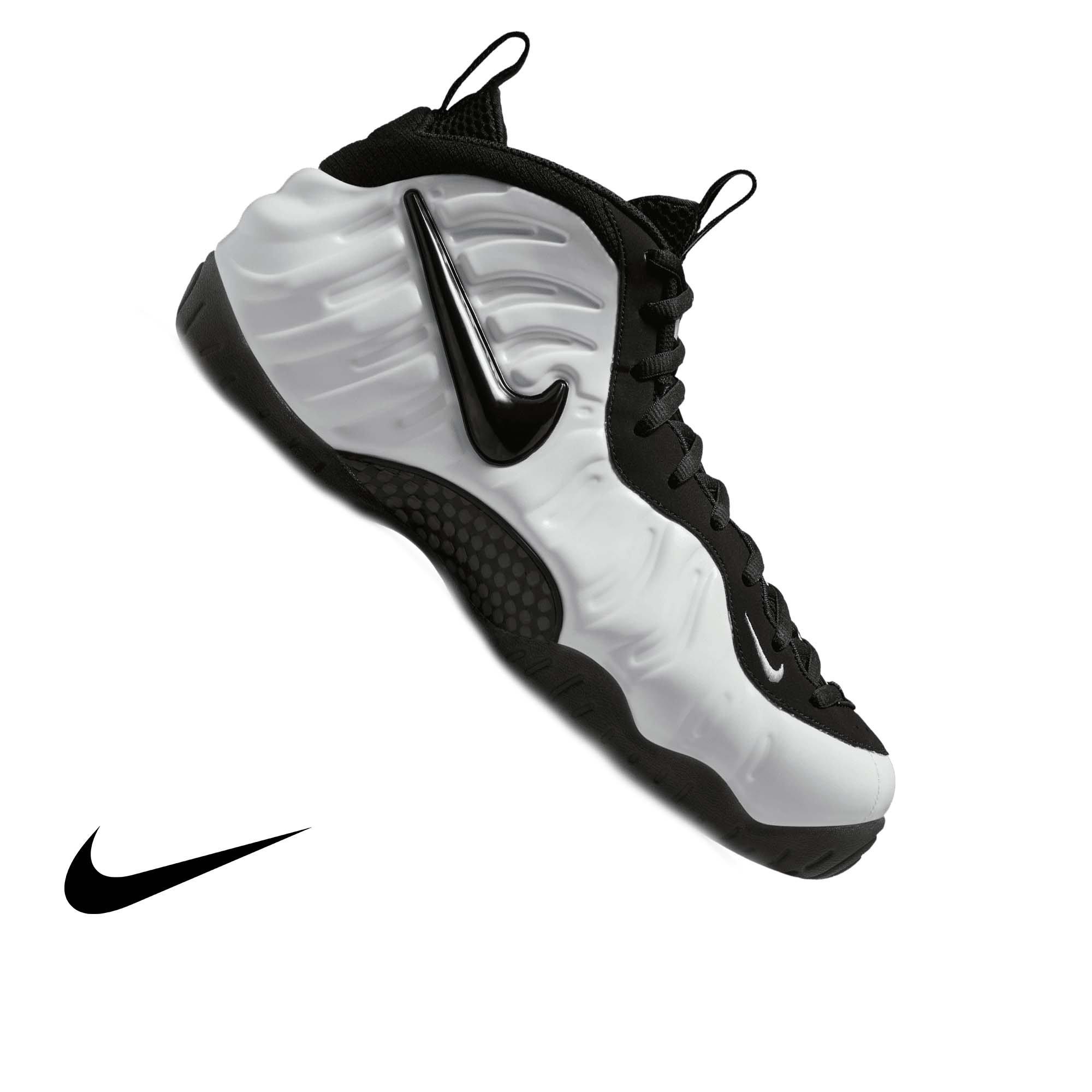 Nike Air Foamposite Pro Premium "Glow in the Dark" Men's Shoe - SUMMIT WHITE/BLACK